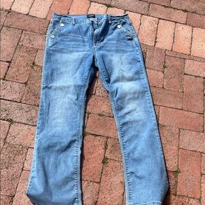 Classic Blue Straight Leg Women's Jeans